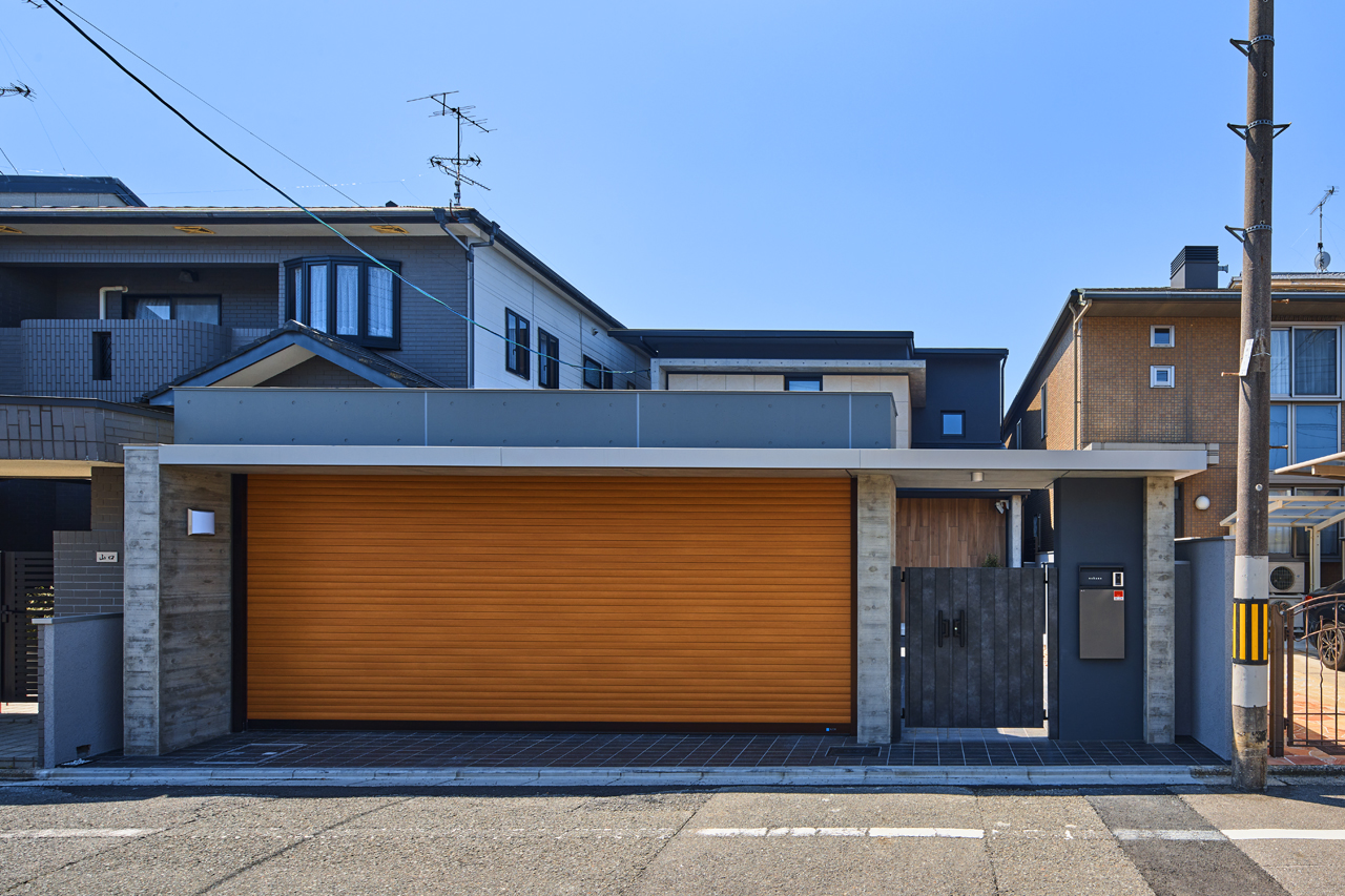 構造美を描く、RC住宅